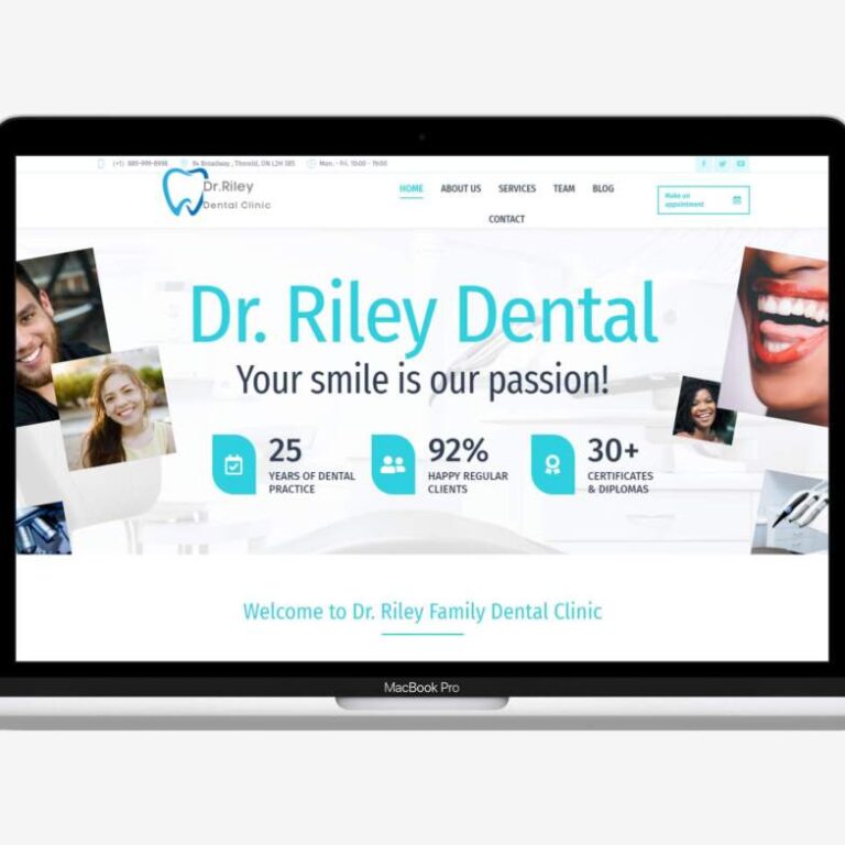 Local-Dental-Clinic-WordPress-Web-Design