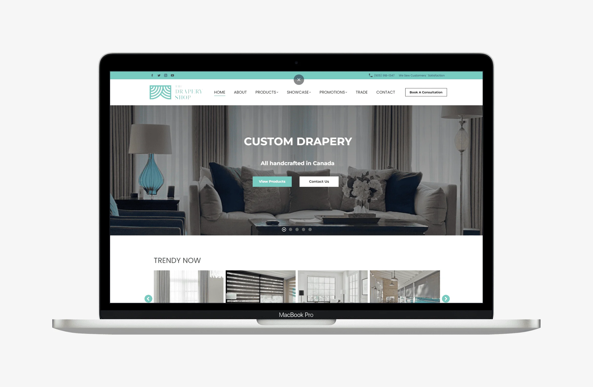 drapery-shop-website-design