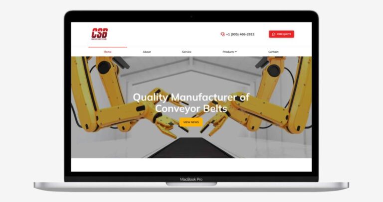 Belting-Solution-WordPress-Web-Design