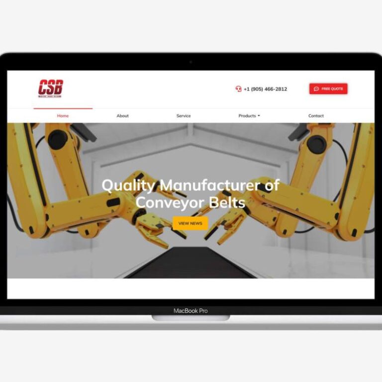 Belting-Solution-WordPress-Web-Design